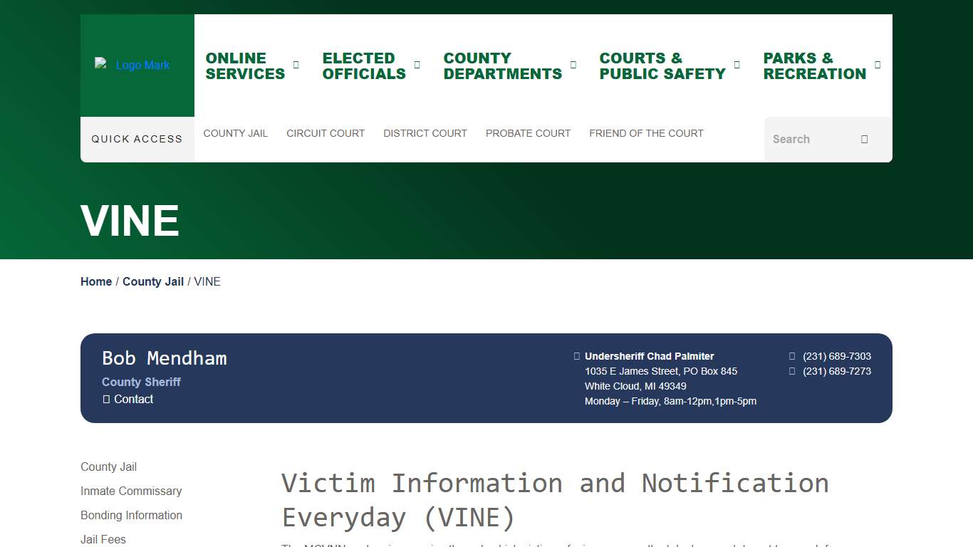 VINE - Newaygo County